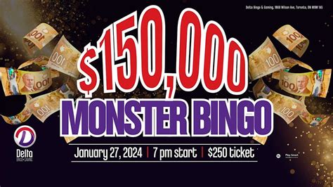 downsview bingo|$150,000 Monster Bingo Tickets, Sat, 27 Jan 2024 at 7:00 PM.
